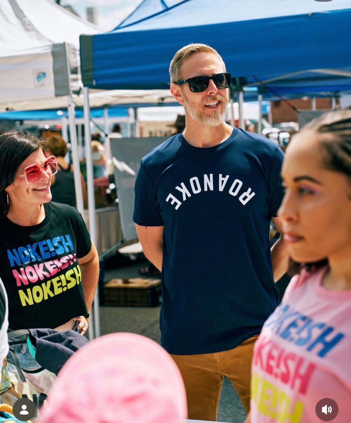 Premium The Upside Down Roanoke Tee